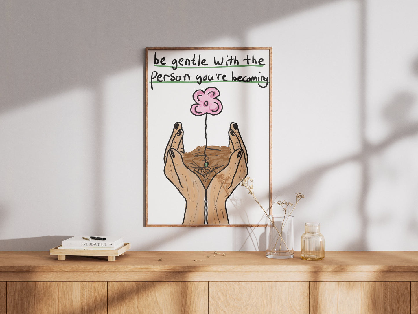 Be Gentle With The Person You're Becoming