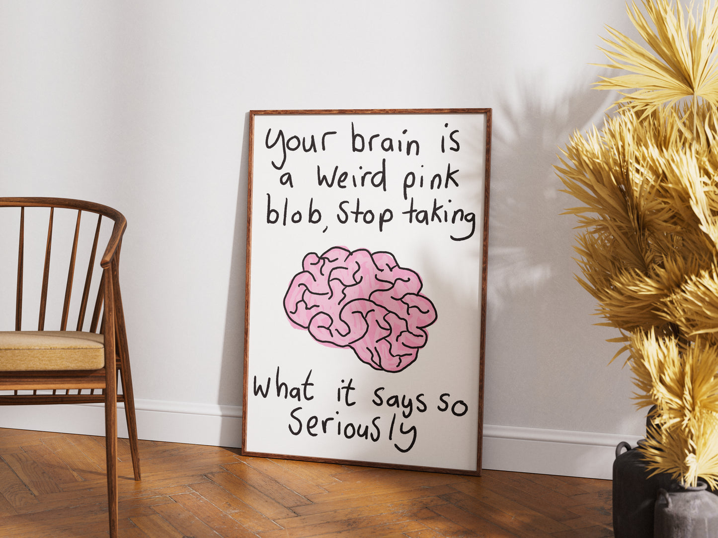 Your Brain Is A Weird Pink Blob