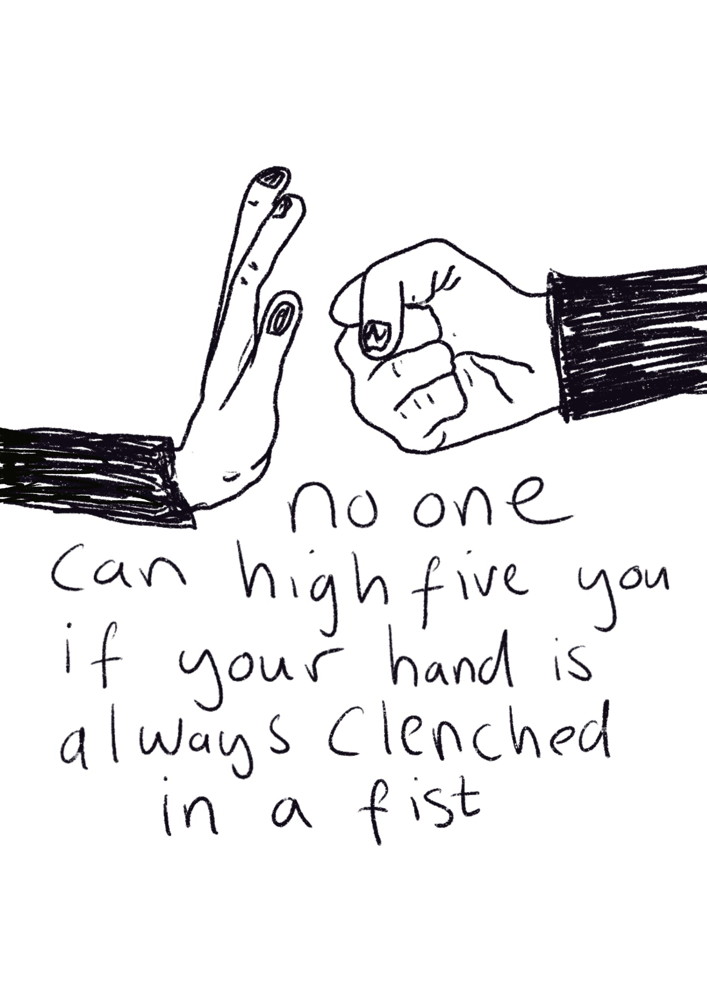 High Five Print