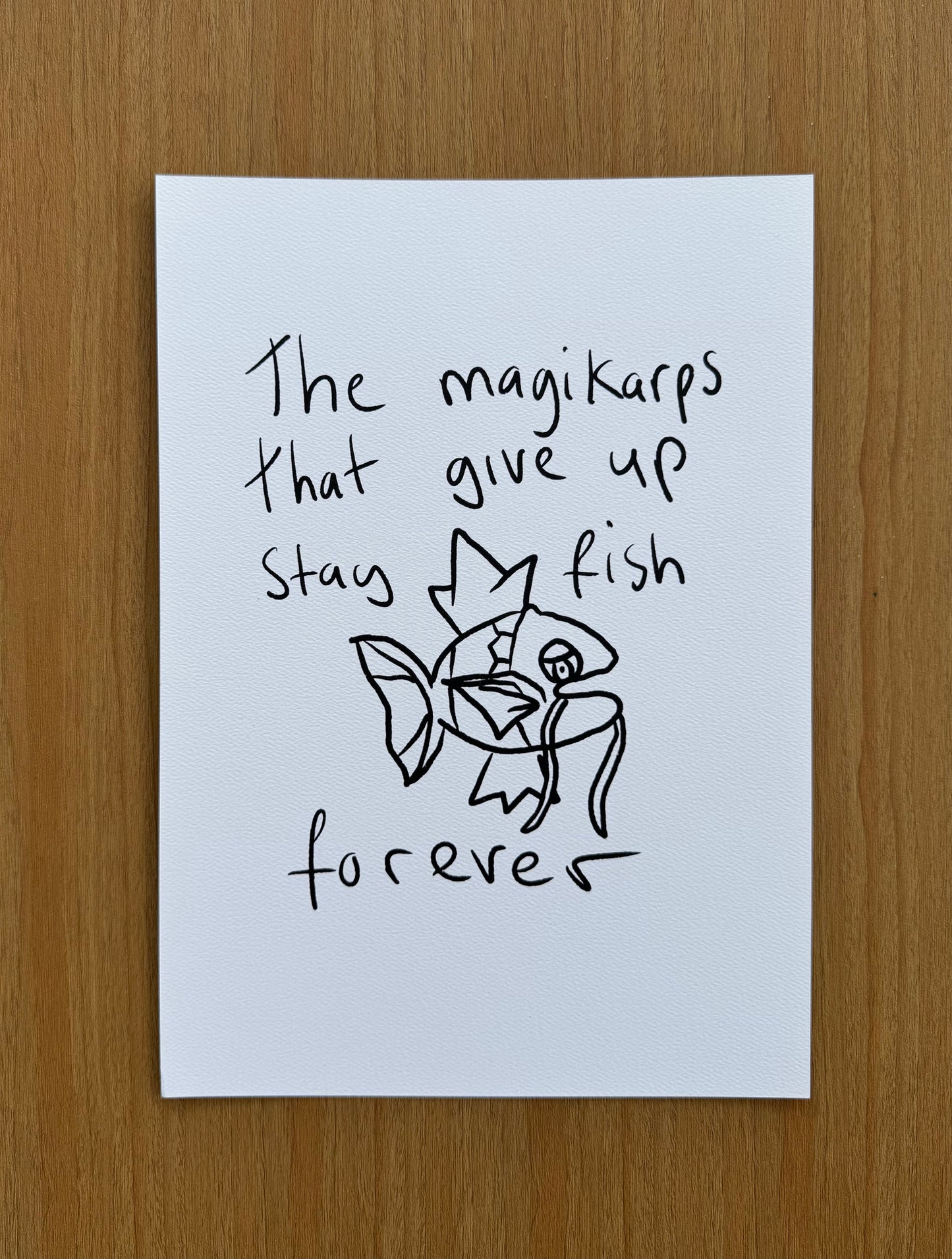 Magikarp (Limited Edition of 5) A4