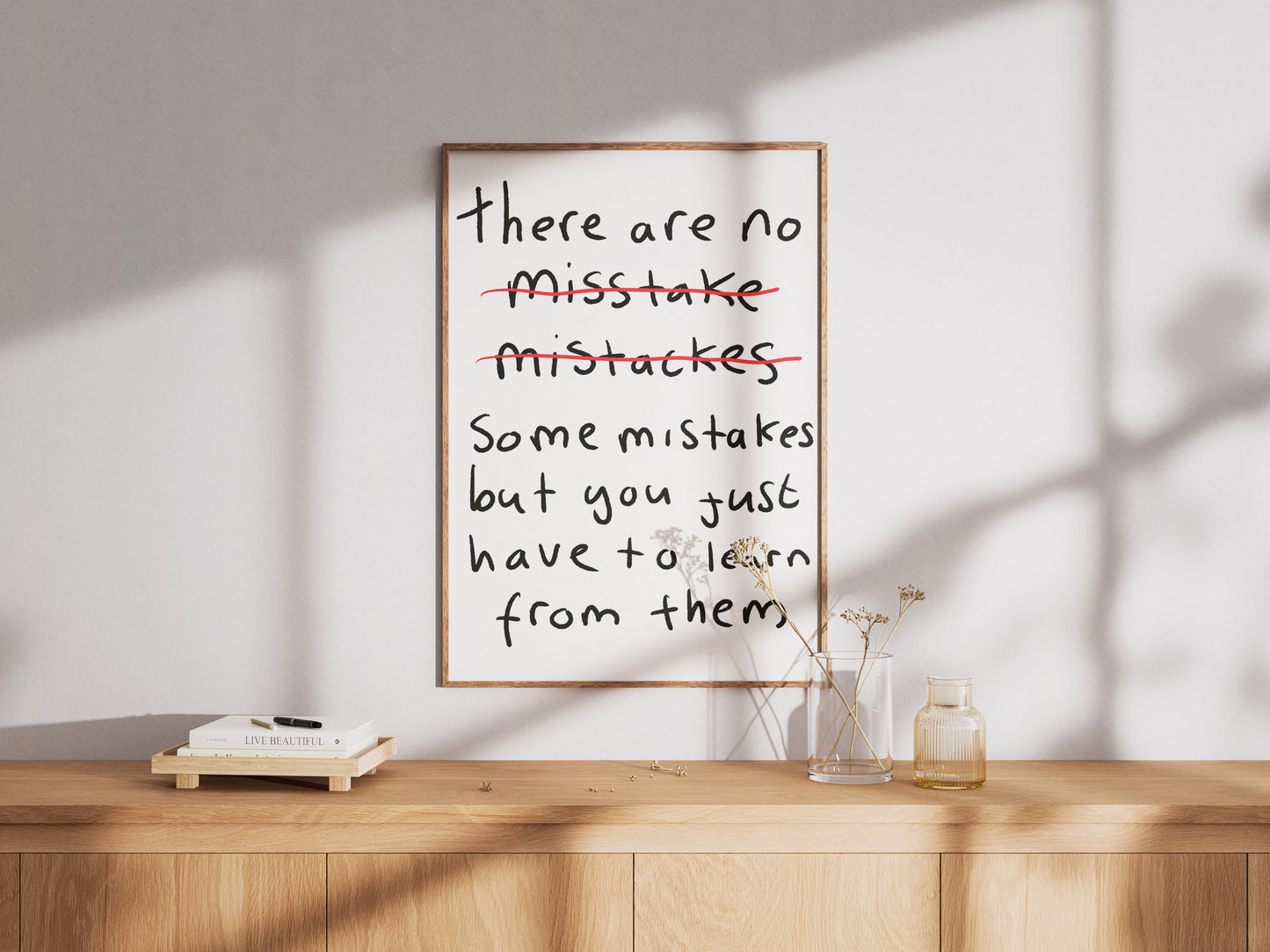 No Mistakes - Fine Art Print