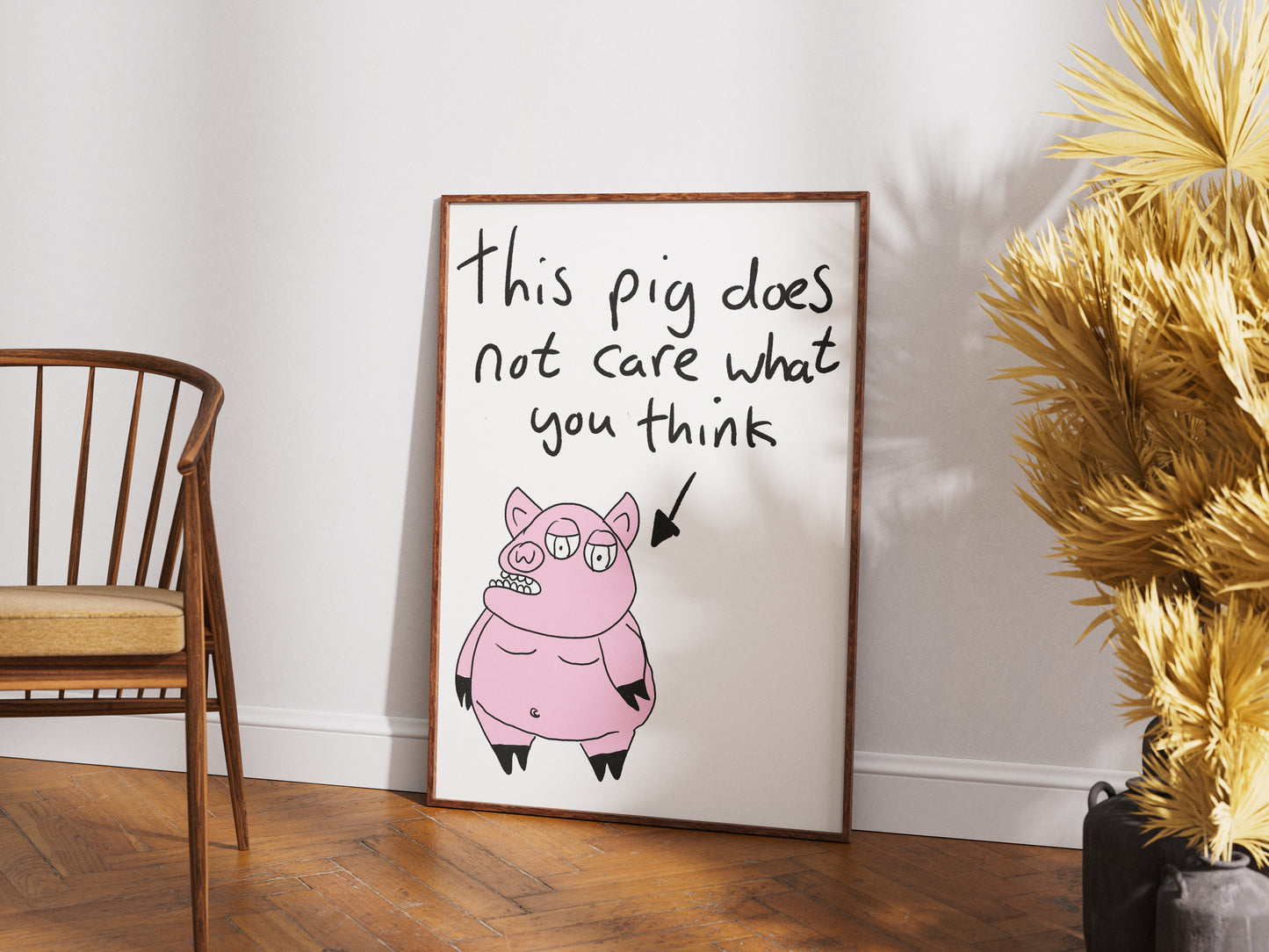 This Pig Does Not Care
