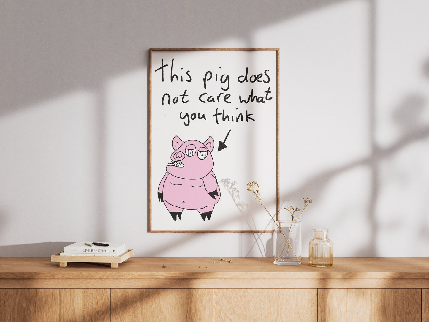 This Pig Does Not Care