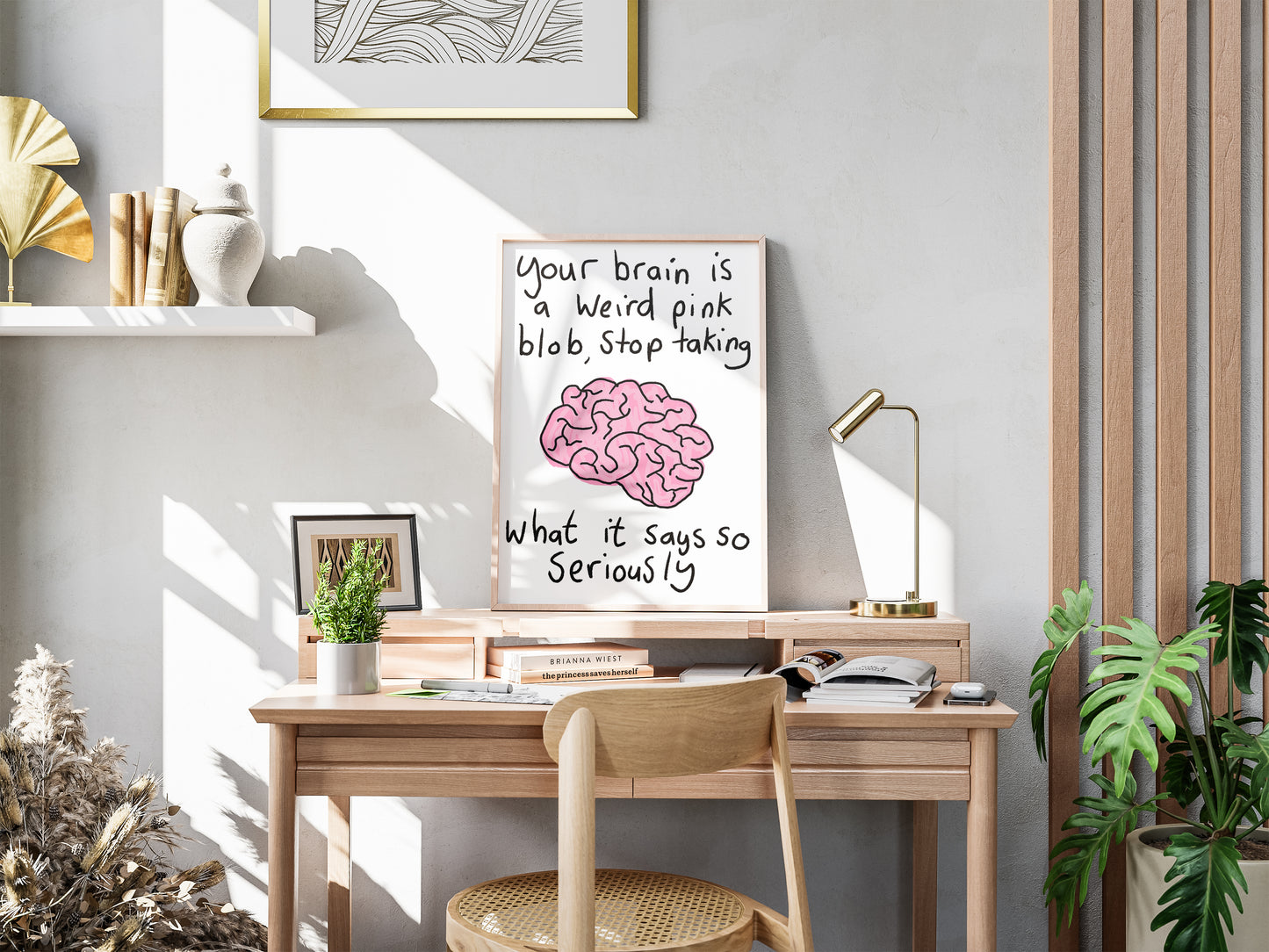 Your Brain Is A Weird Pink Blob