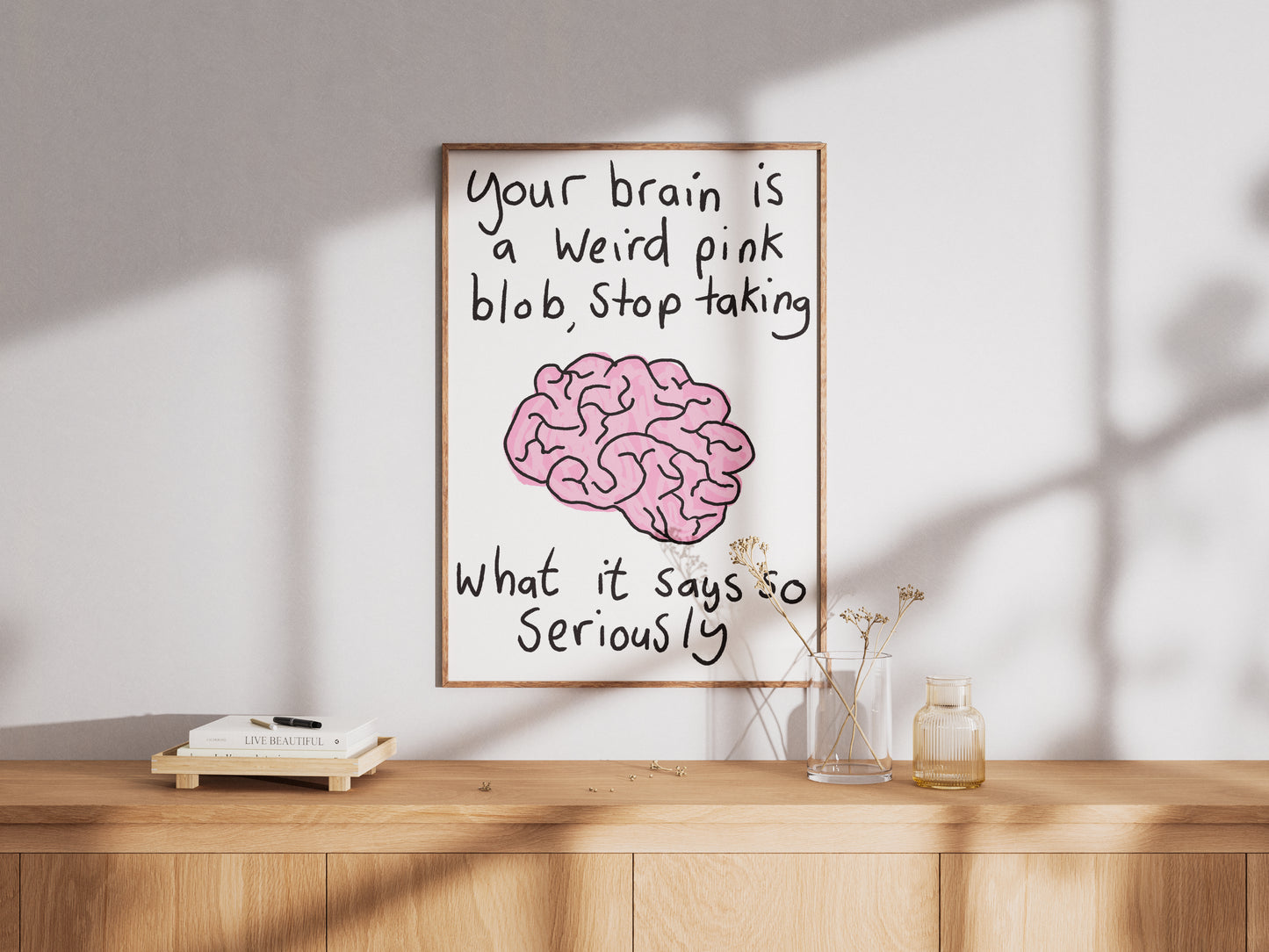 Your Brain Is A Weird Pink Blob