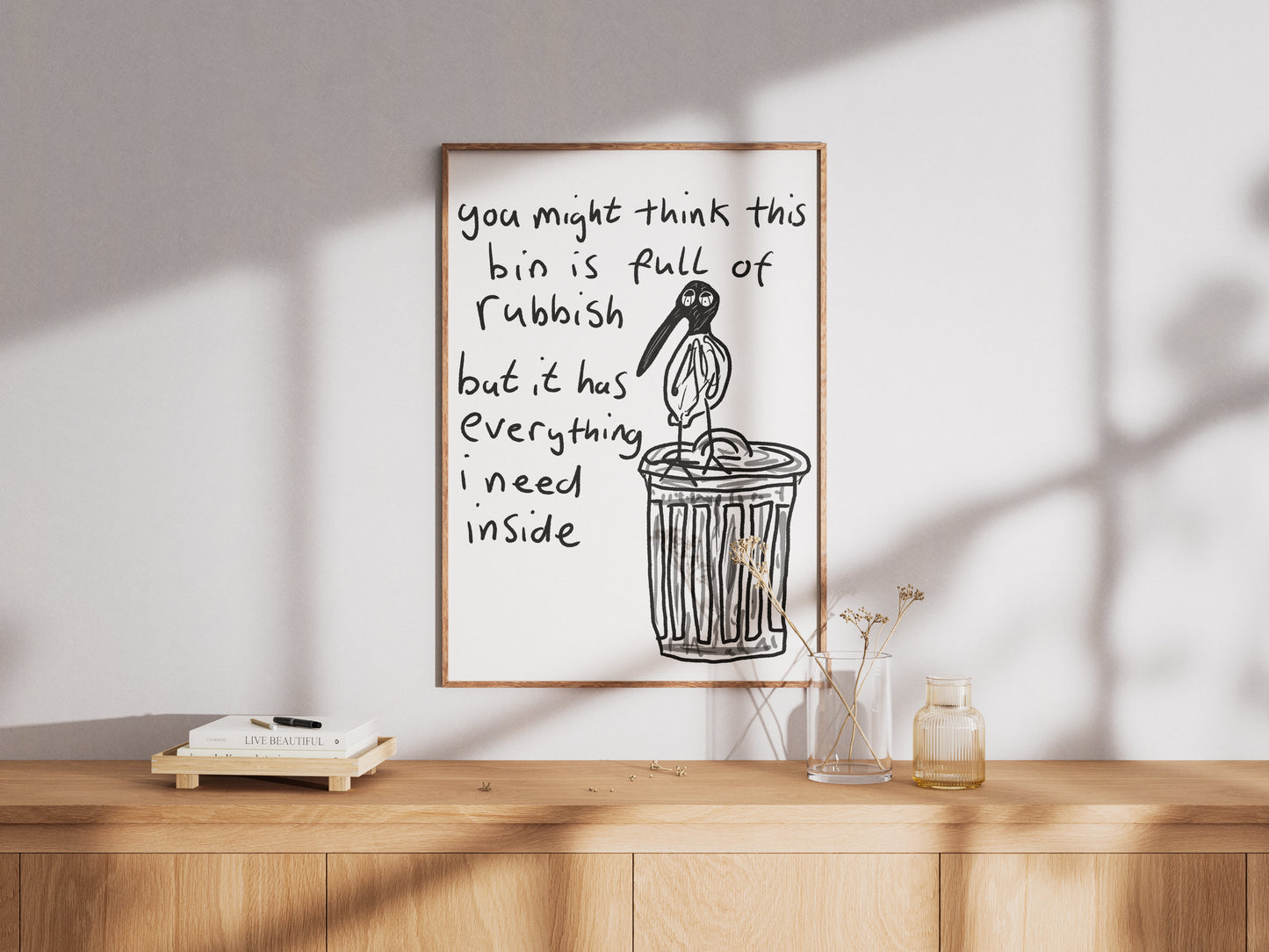 This Bin Is Full Of Rubbish