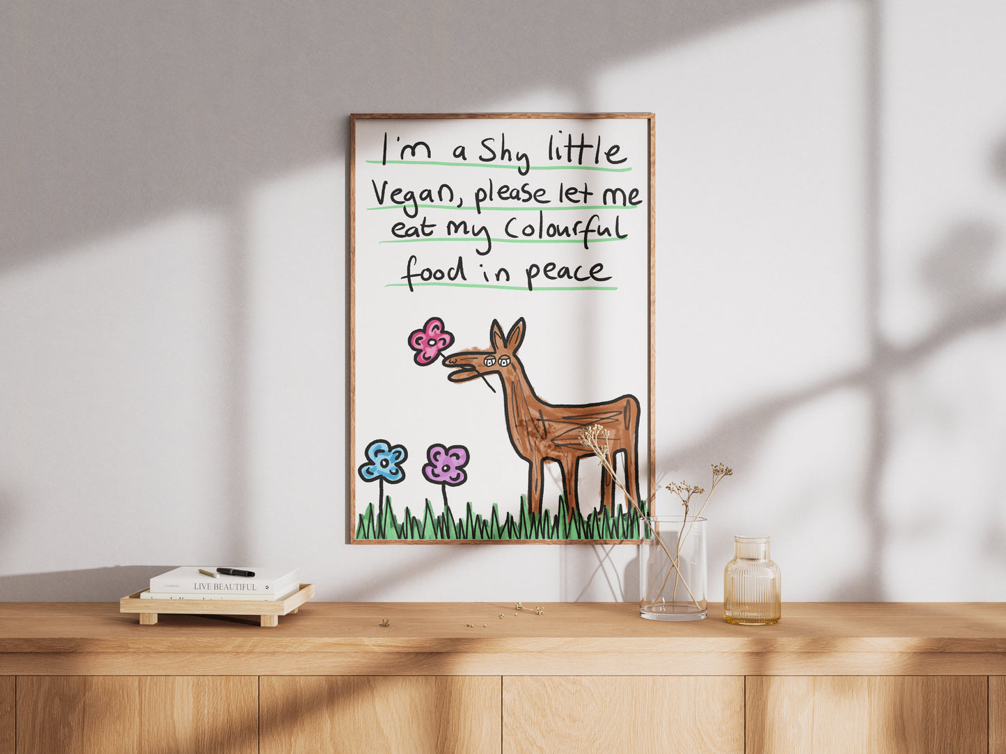 I Am A Shy Little Vegan