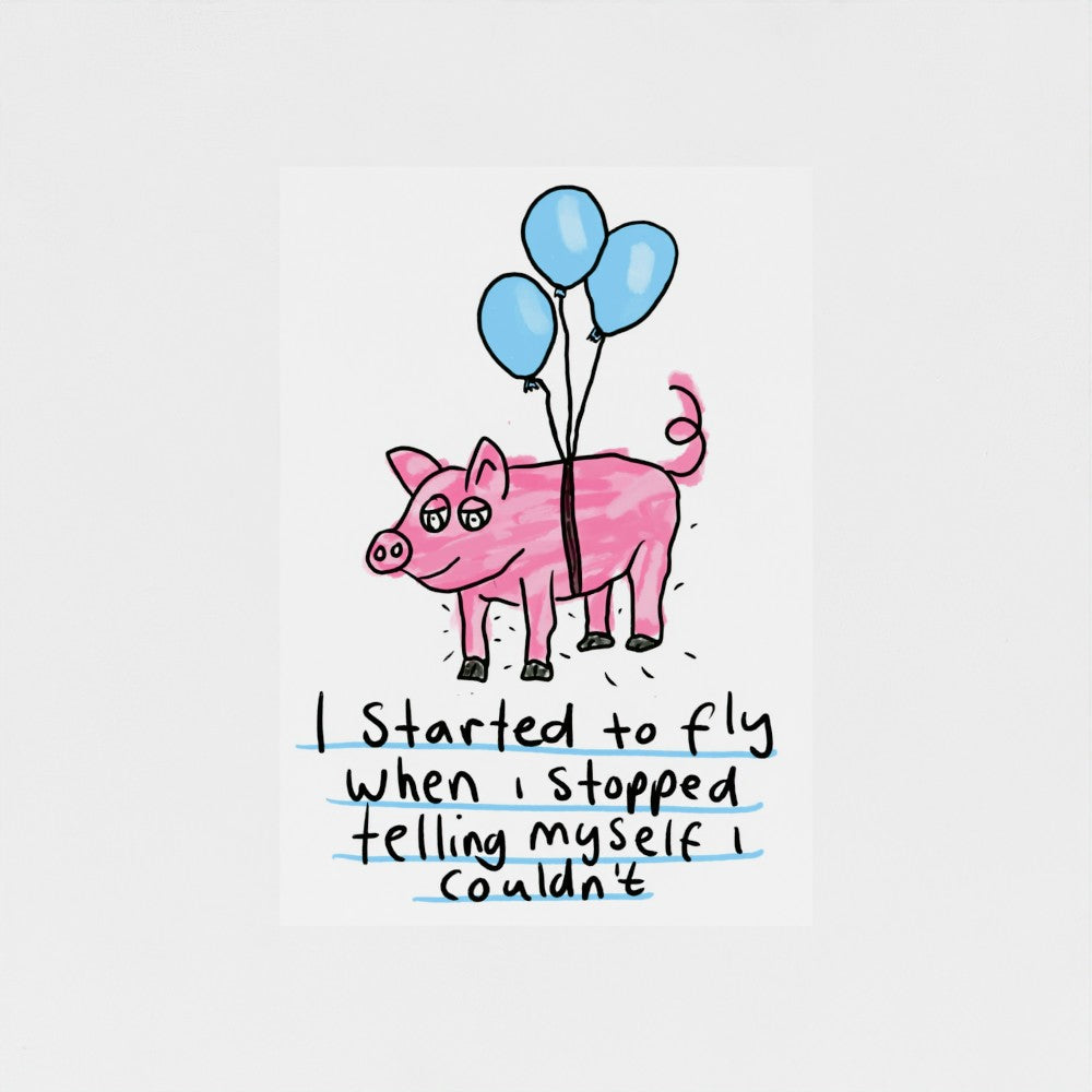 I Started To Fly When I Stopped Believing I Couldn't