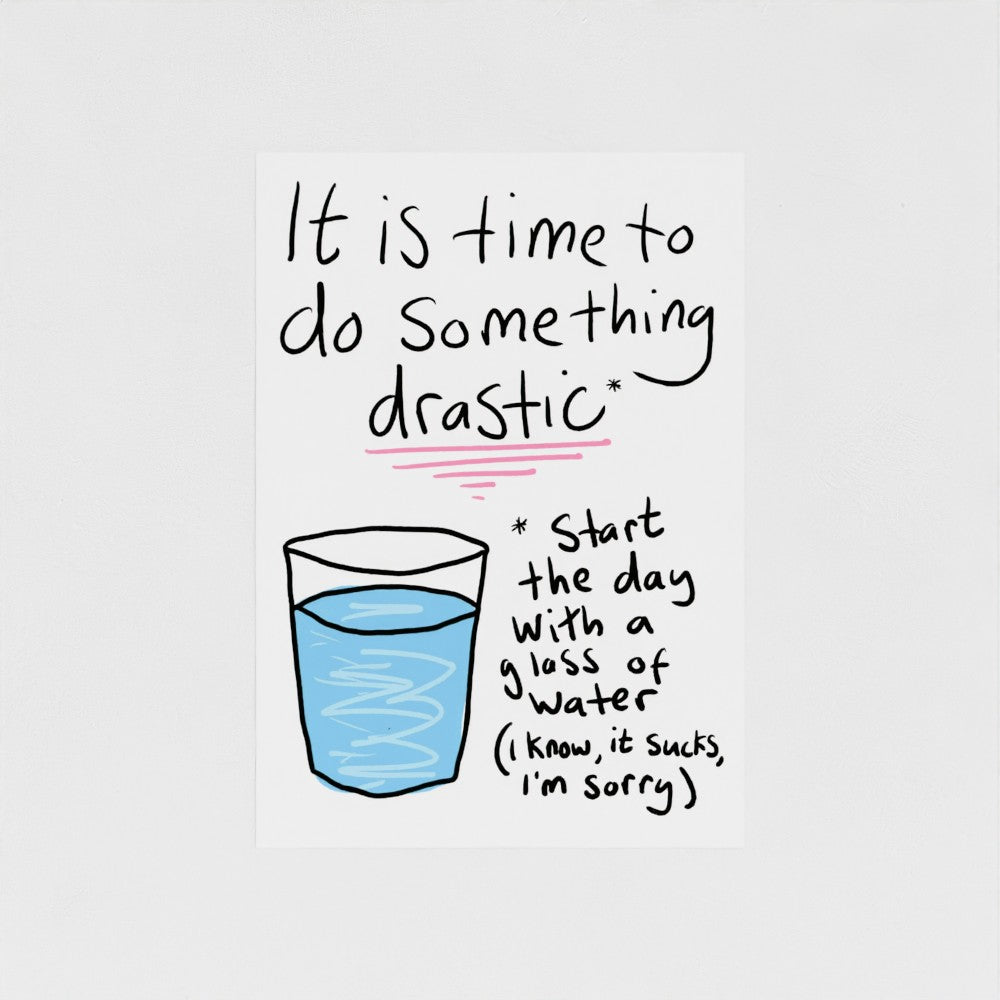 It Is Time To Do Something Drastic