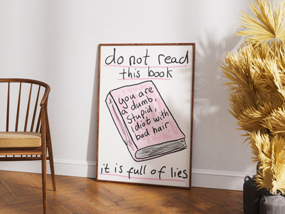 Do Not Read This Book