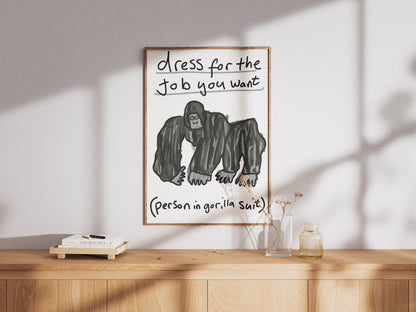Person In A Gorilla Suit