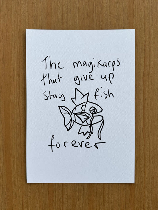 Magikarp (Limited Edition of 5) A4