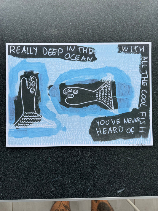 Really Deep In The Ocean (Limited Edition of 100) A3