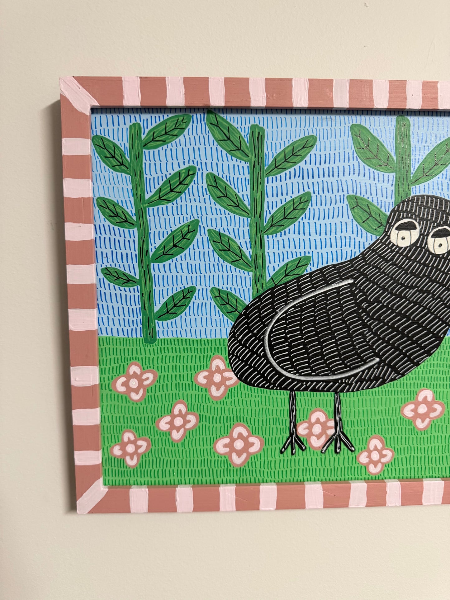 Singing Like Somebody's Coming (2026) - Original Painting