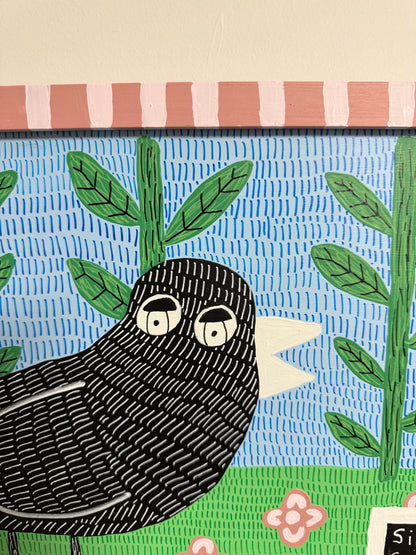 Singing Like Somebody's Coming (2026) - Original Painting