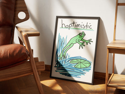 Hoptimistic - Fine Art Print