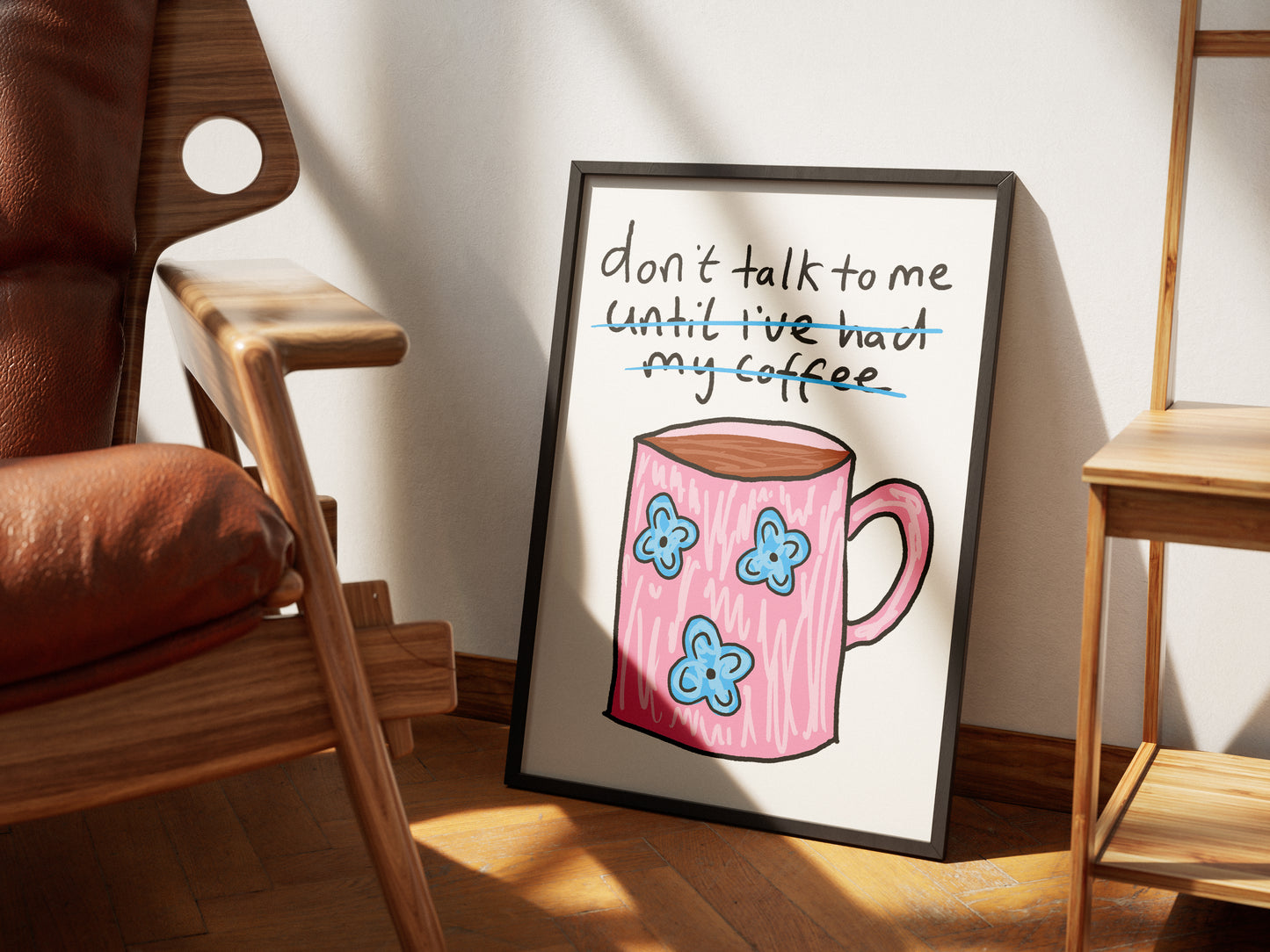 Don't Talk To Me - Fine Art Print