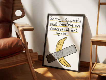 Conceptual Banana - Fine Art Print