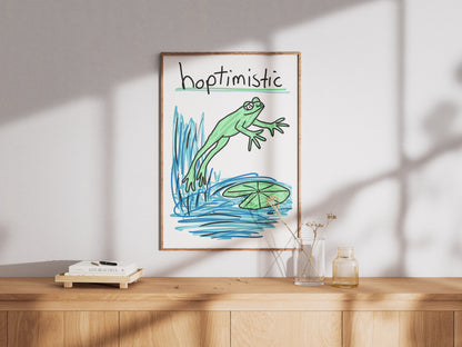 Hoptimistic - Fine Art Print