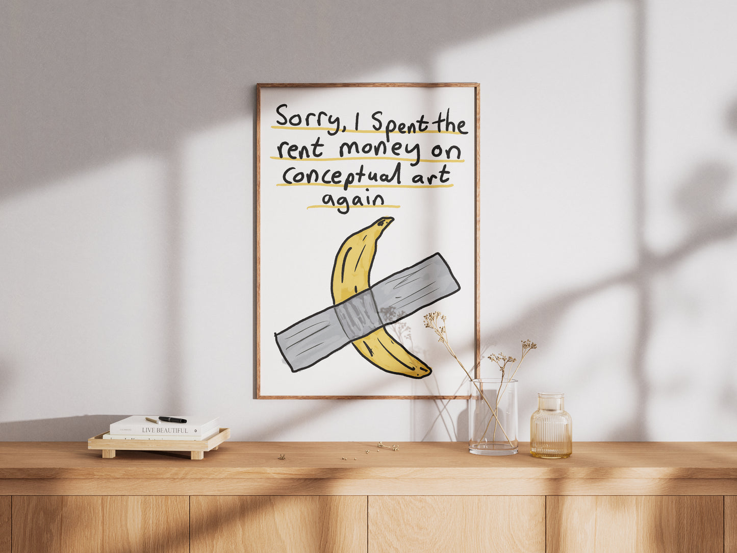 Conceptual Banana - Fine Art Print