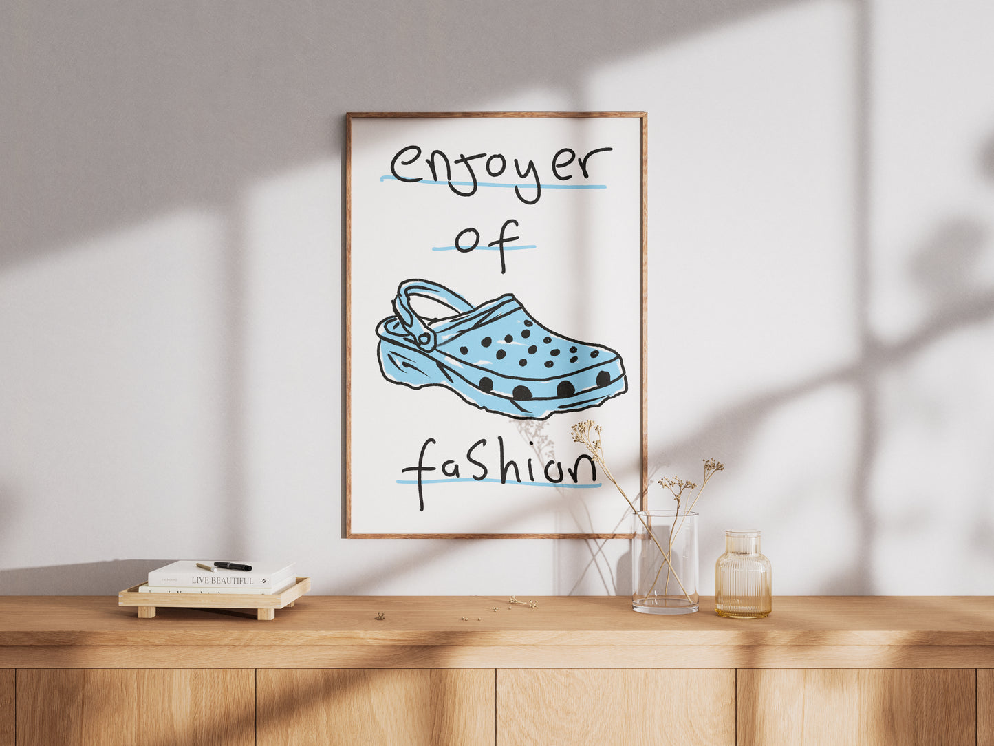 Enjoyer Of Fashion - Fine Art Print