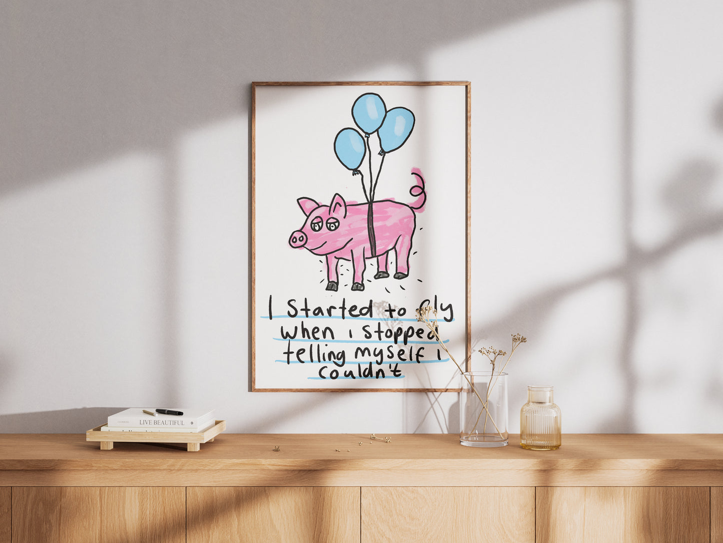 I Started To Fly - Fine Art Print