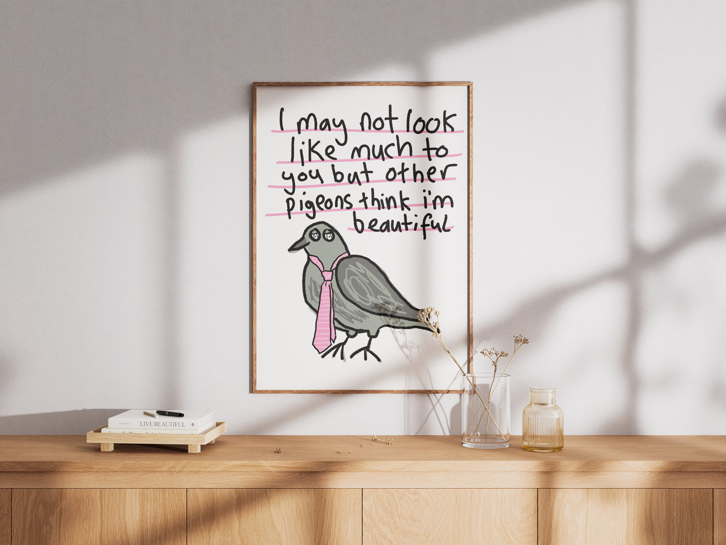 Beautiful Pigeon   - Fine Art Print