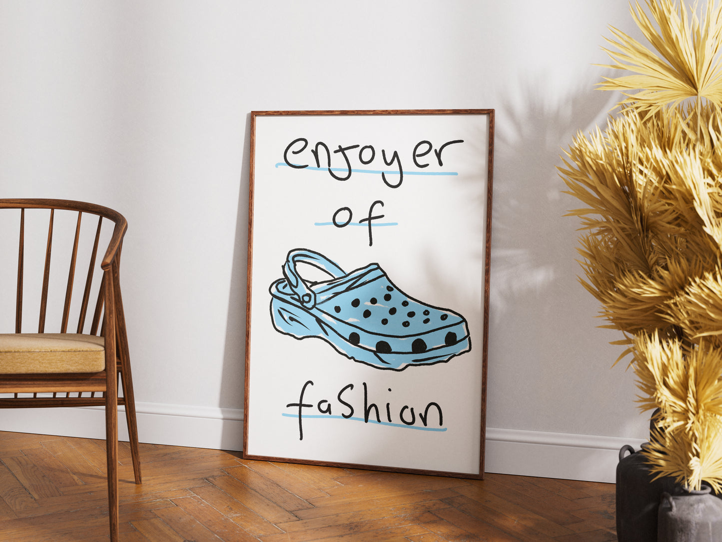 Enjoyer Of Fashion - Fine Art Print