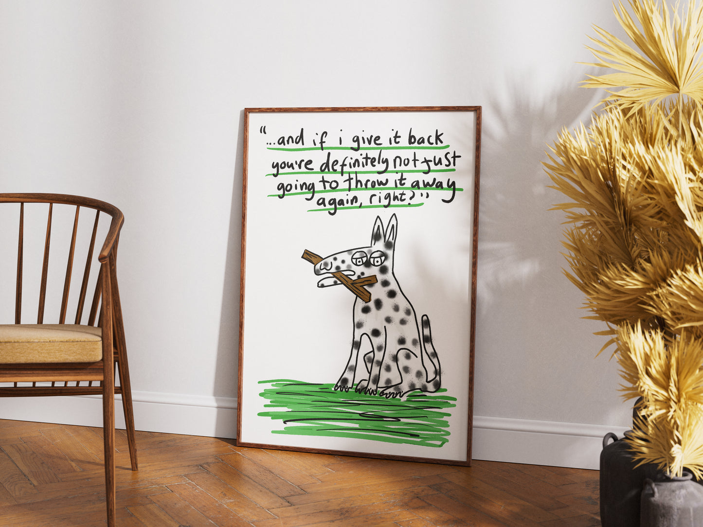Throw It Away - Fine Art Print
