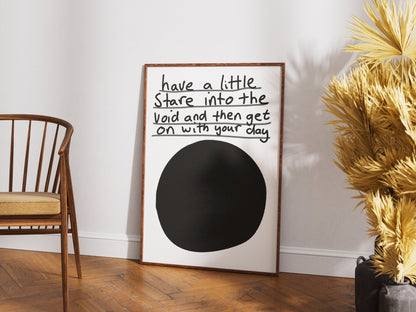 The Void - Fine Art Print