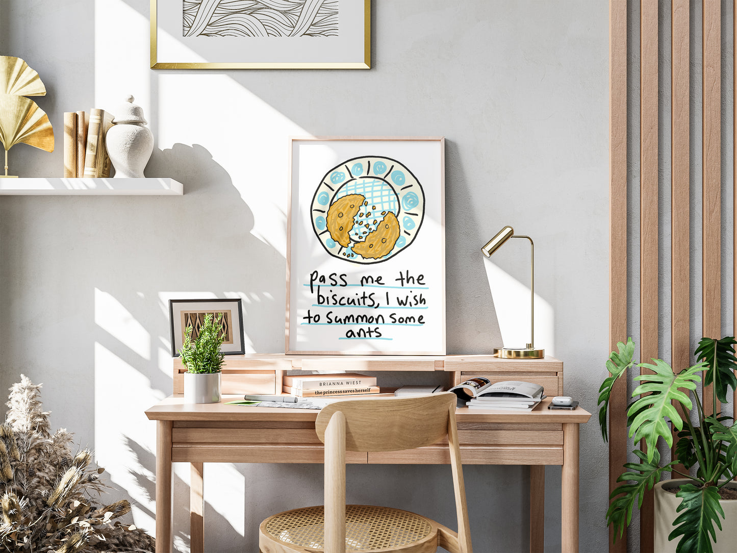 Pass Me The Biscuits - Fine Art Print