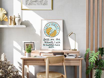 Pass Me The Biscuits - Fine Art Print