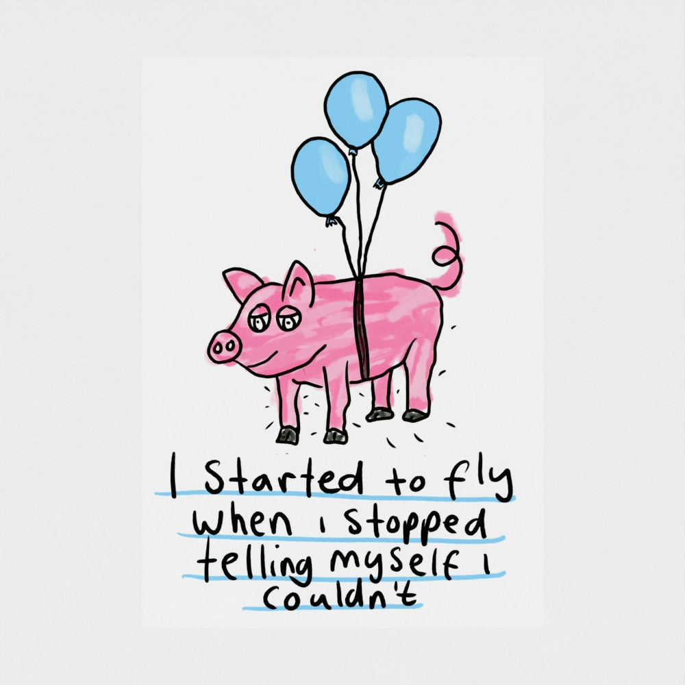 I Started To Fly - Fine Art Print