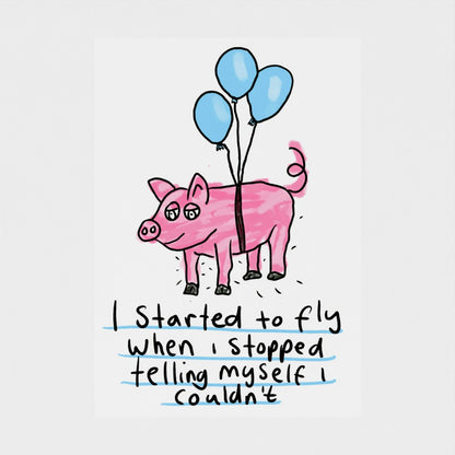 I Started To Fly - Fine Art Print