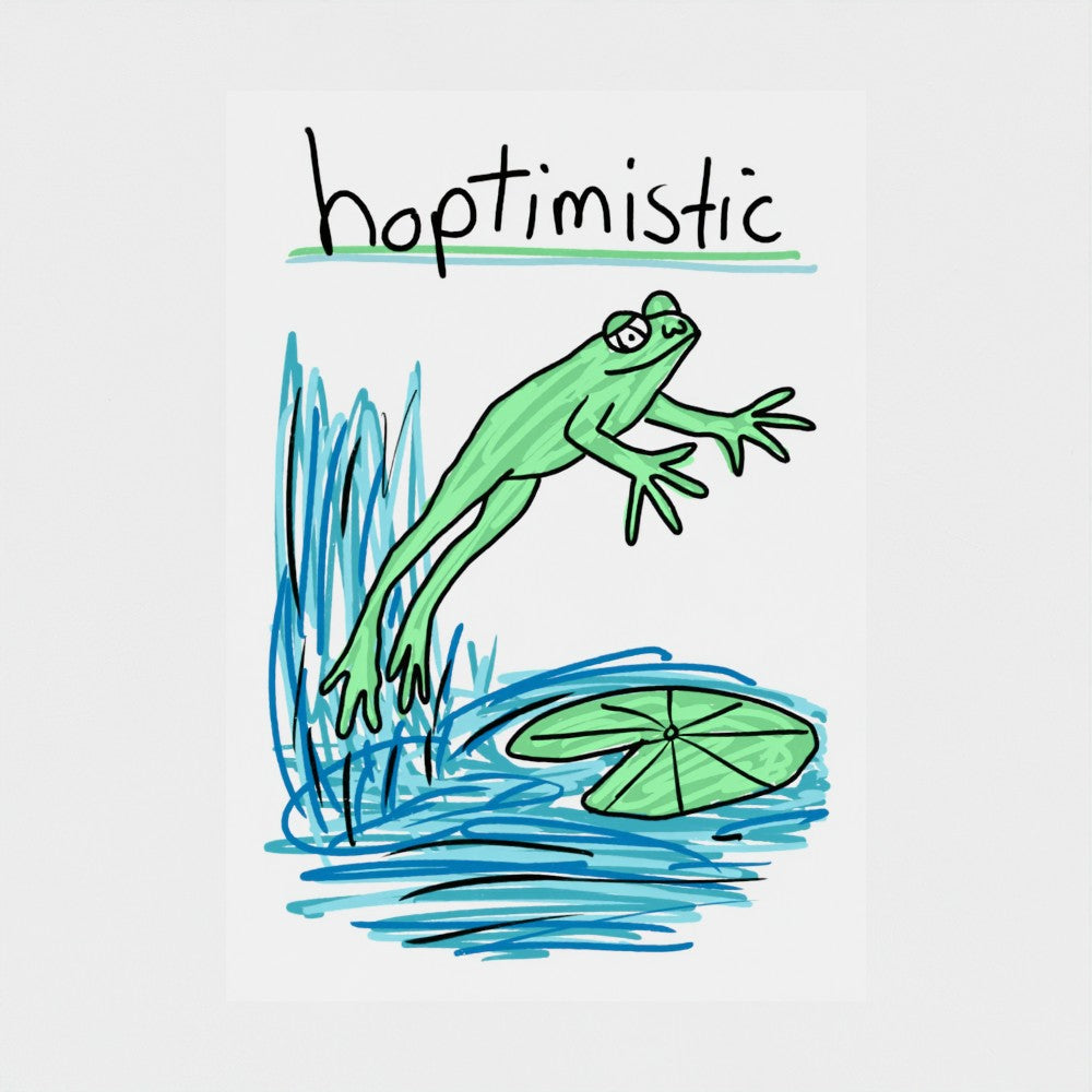 Hoptimistic - Fine Art Print