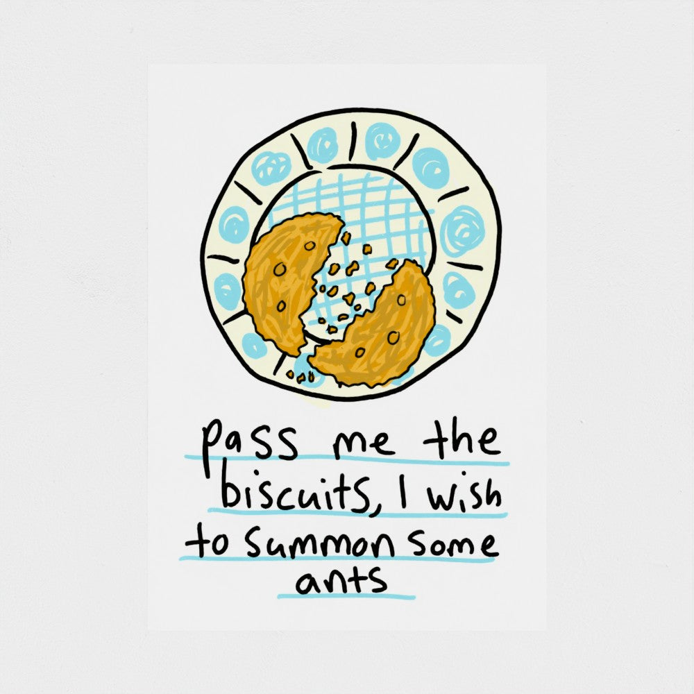 Pass Me The Biscuits - Fine Art Print